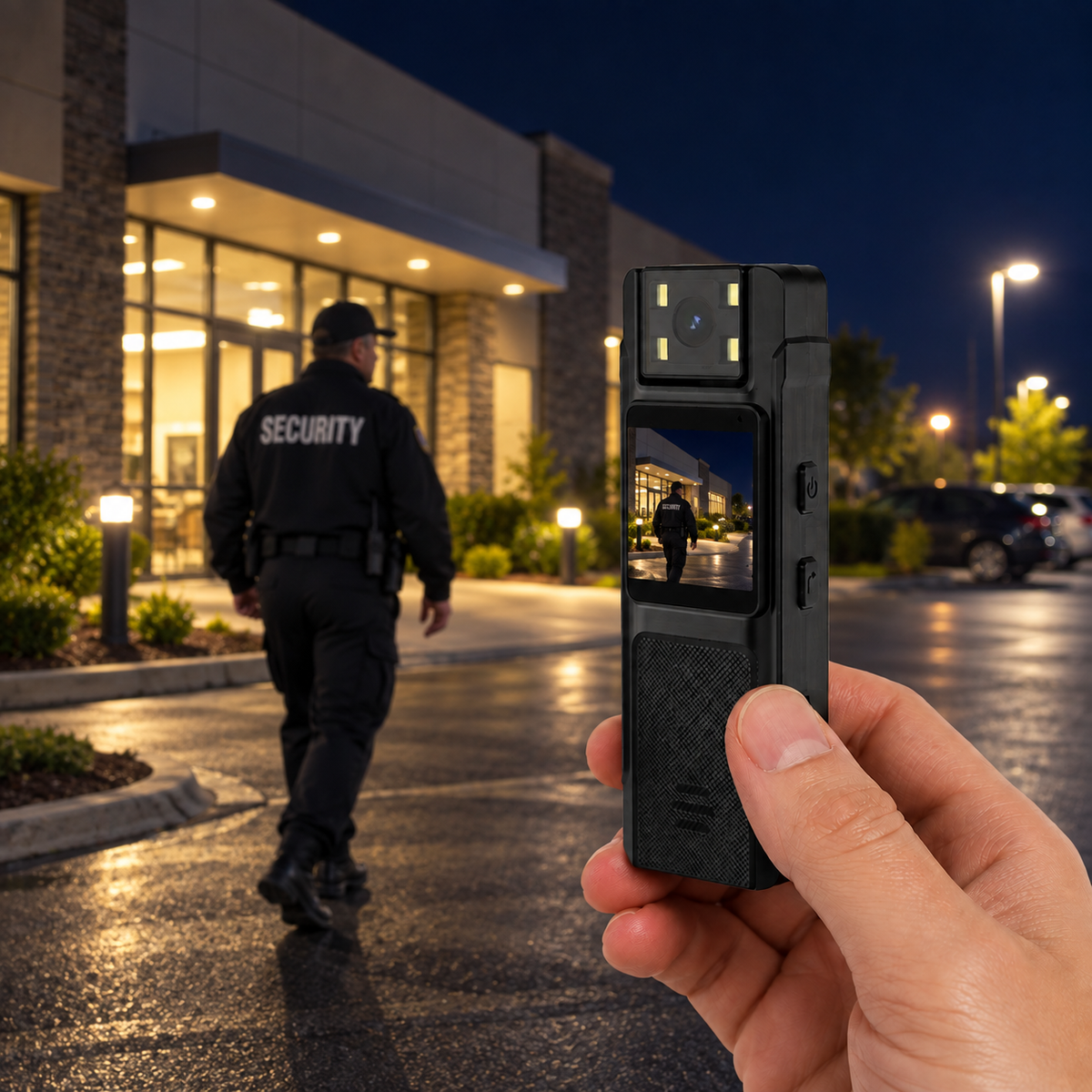 4K Rotatable Body Camera