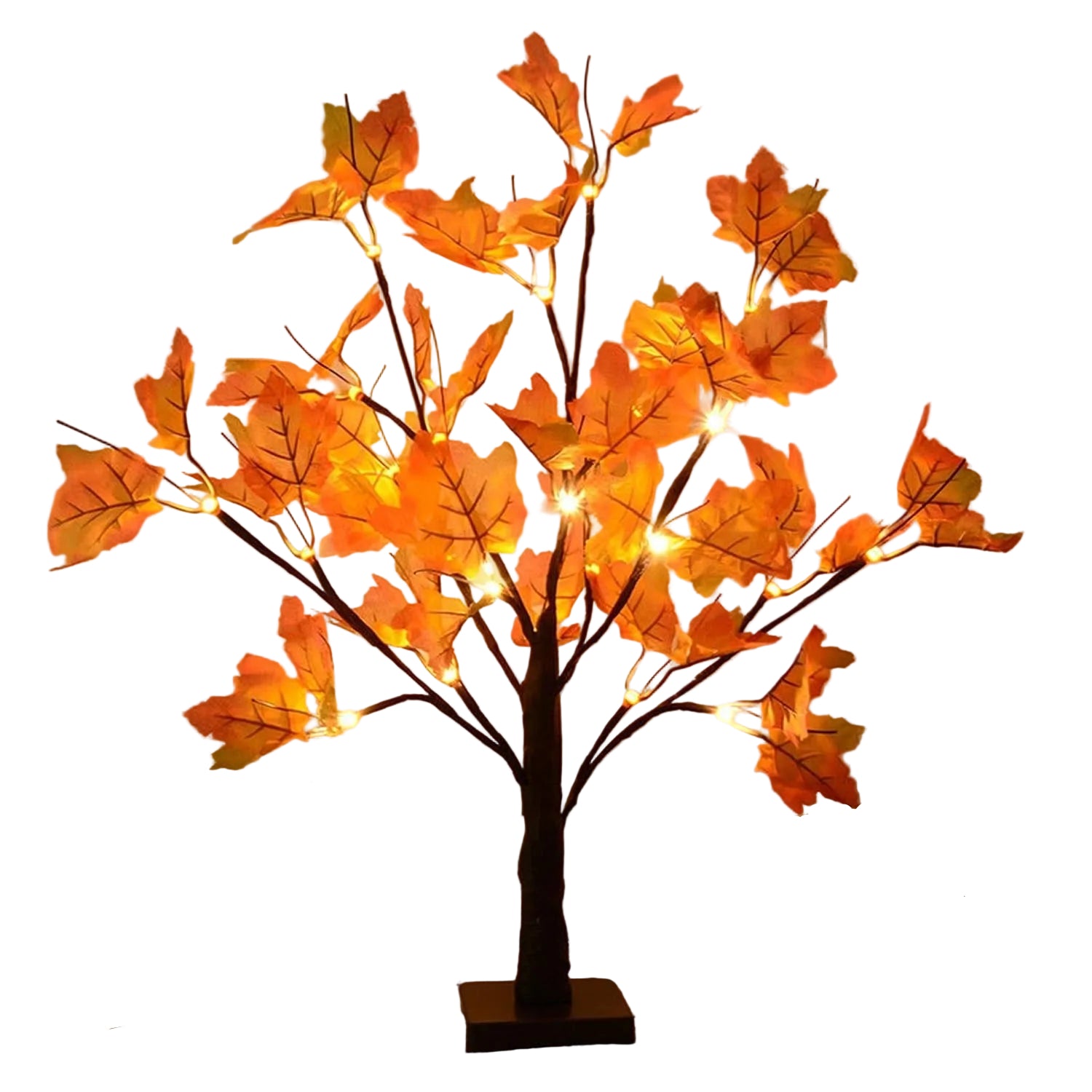 Artificial Fall Lighted Maple Tree