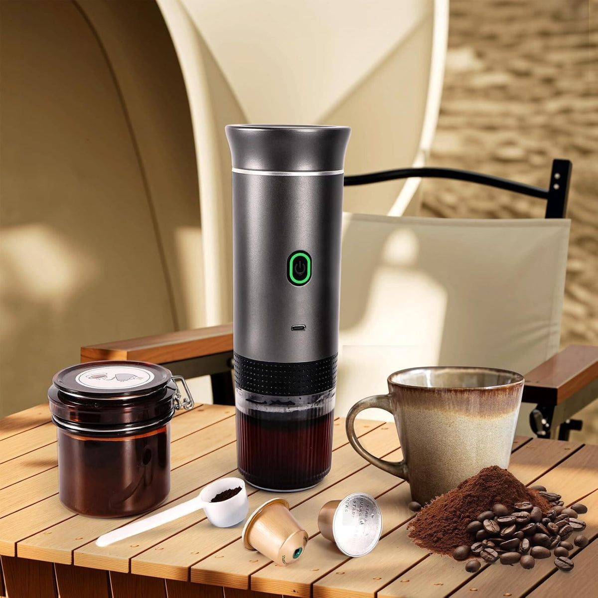 3-in-1 Portable Espresso Maker